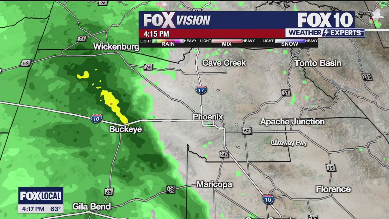 4PM Weather Forecast - 1/22/2024