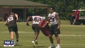 Allgeier brings 'just get to work' mentality to Falcons