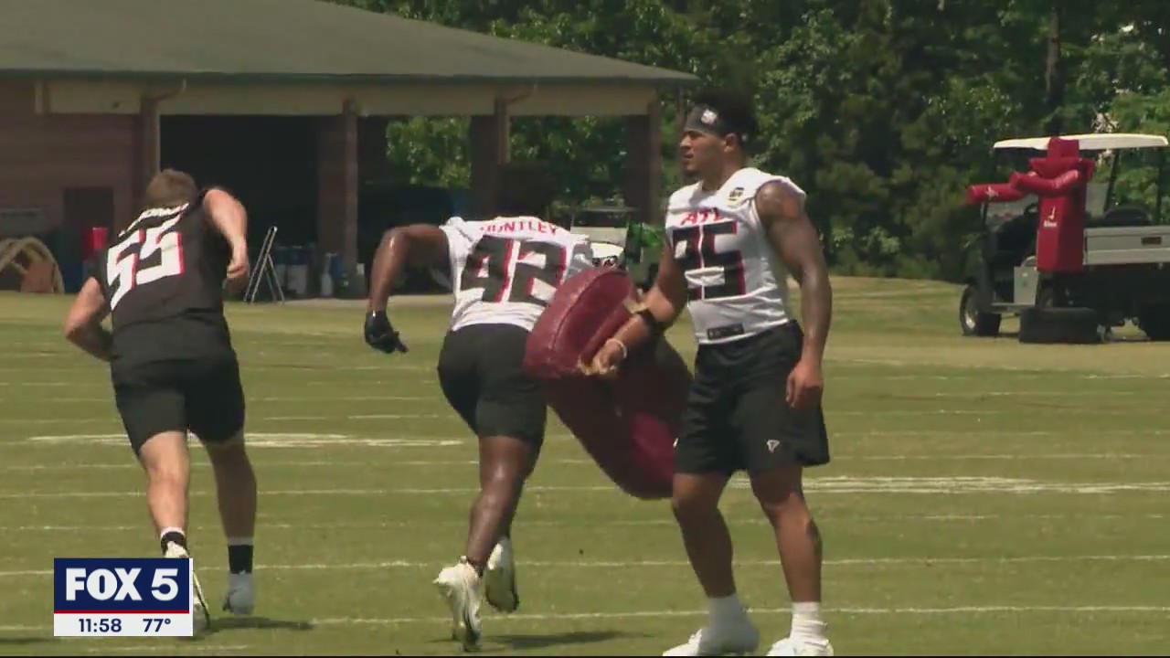 Allgeier brings 'just get to work' mentality to Falcons
