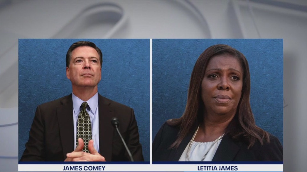 James Comey,  Letitia James cases dismissed