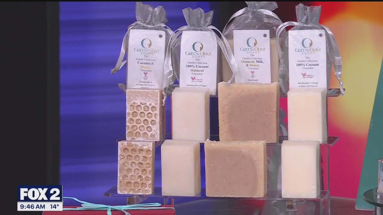 Vegan, natural skin care and soap from Green Olive Soaps