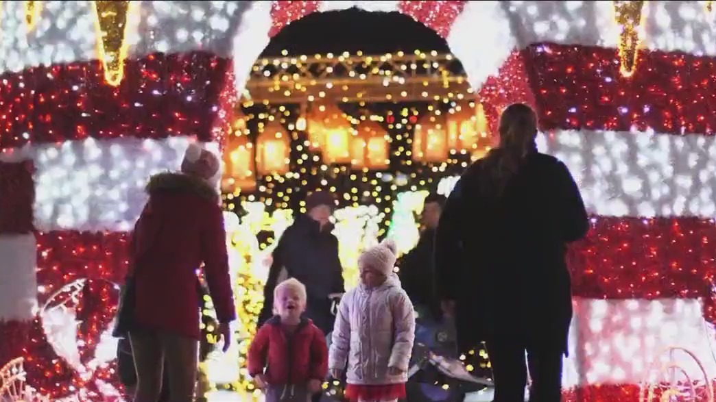 Amaze Light Festival, the largest light show in the country, sets up shop in Tinley Park