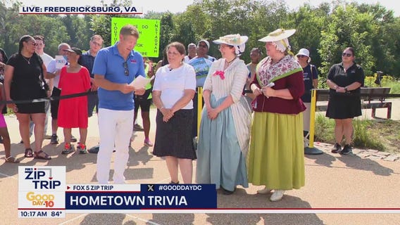 Fredericksburg's hometown trivia