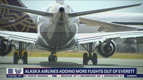 Alaska Airlines adding more flights out of Everett