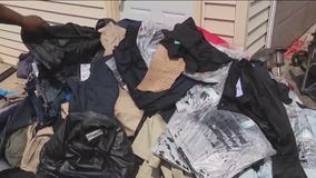 Donated school uniforms ruined in Chicago flooding