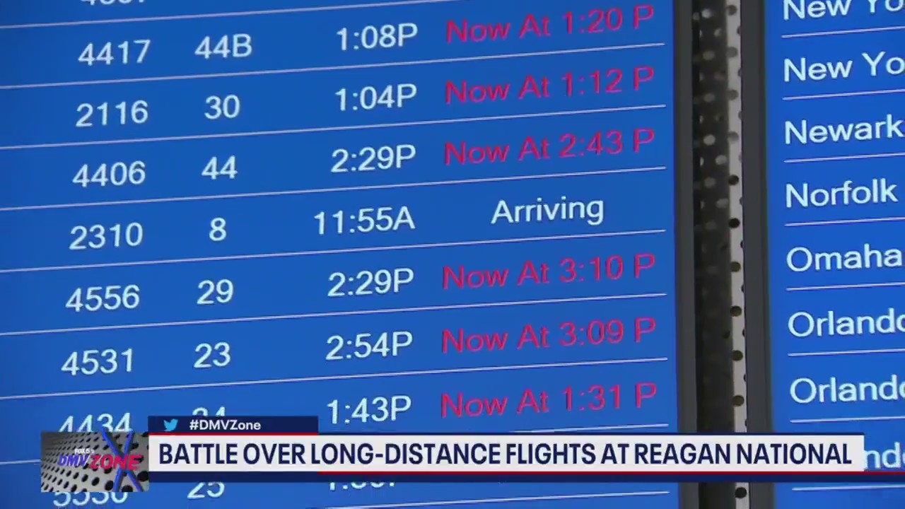 Battle heats up over long-distance flights at DCA