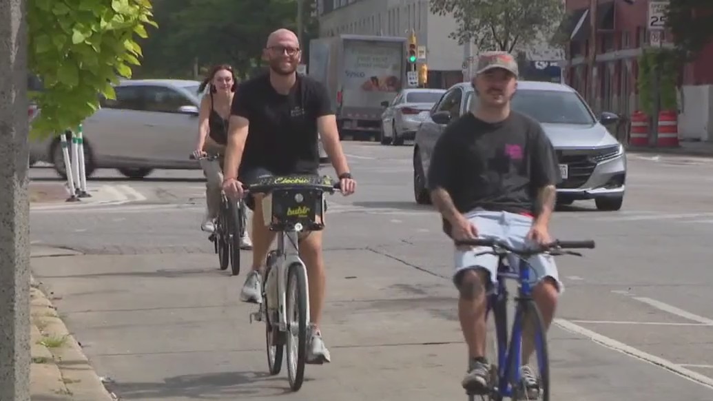 MKE bike lanes, North Ave barriers coming