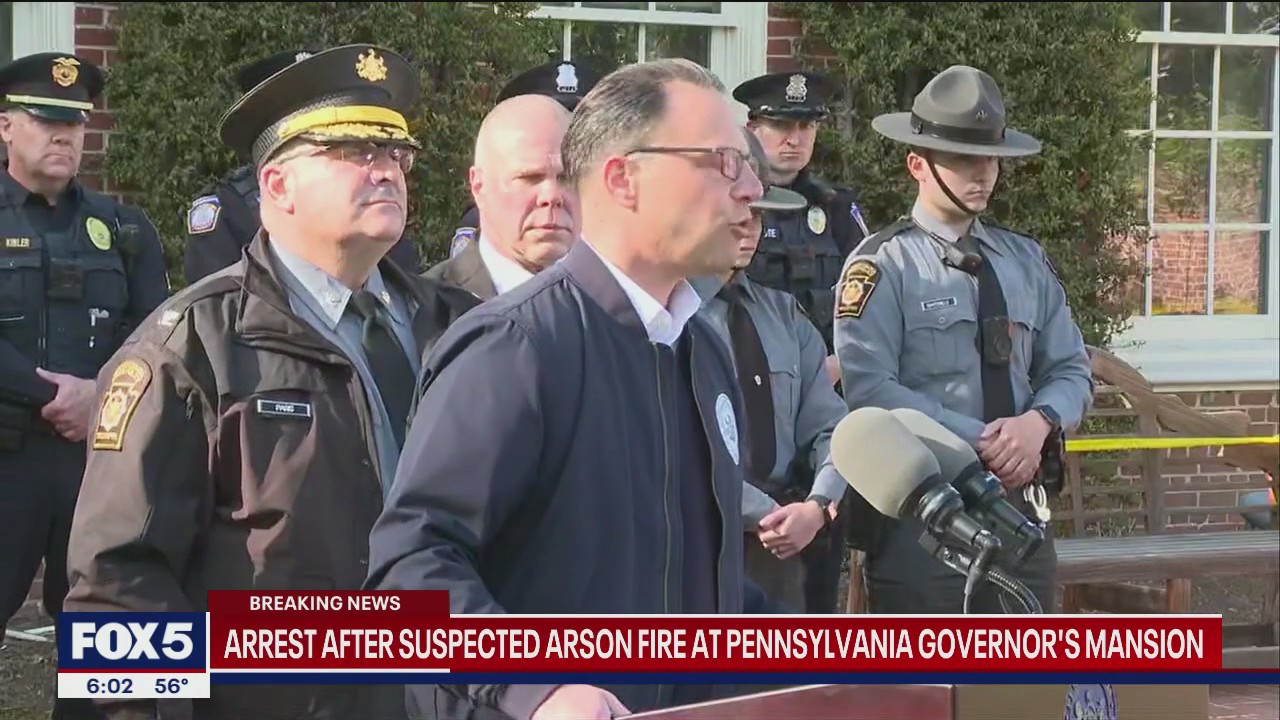 Gov. Shapiro residence set on fire while family was sleeping: Police say suspect was 'calculated'
