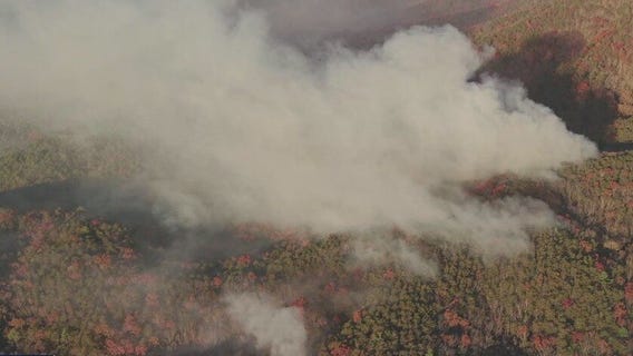 Dry weather leads to fires in North Georgia