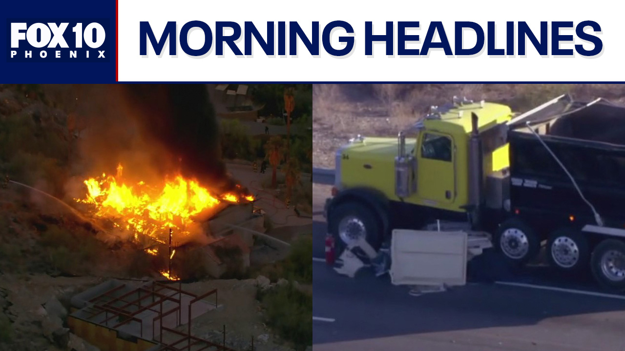 House fire; dump truck crash l Morning Headlines April 10