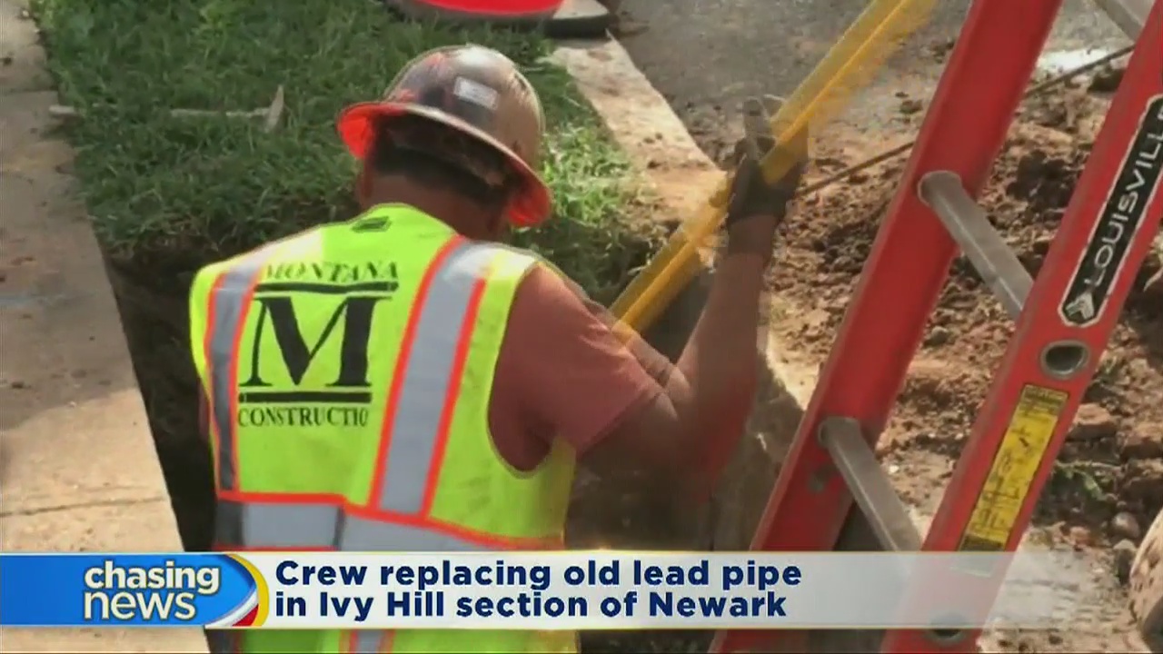 Major progress replacing Newark pipes
