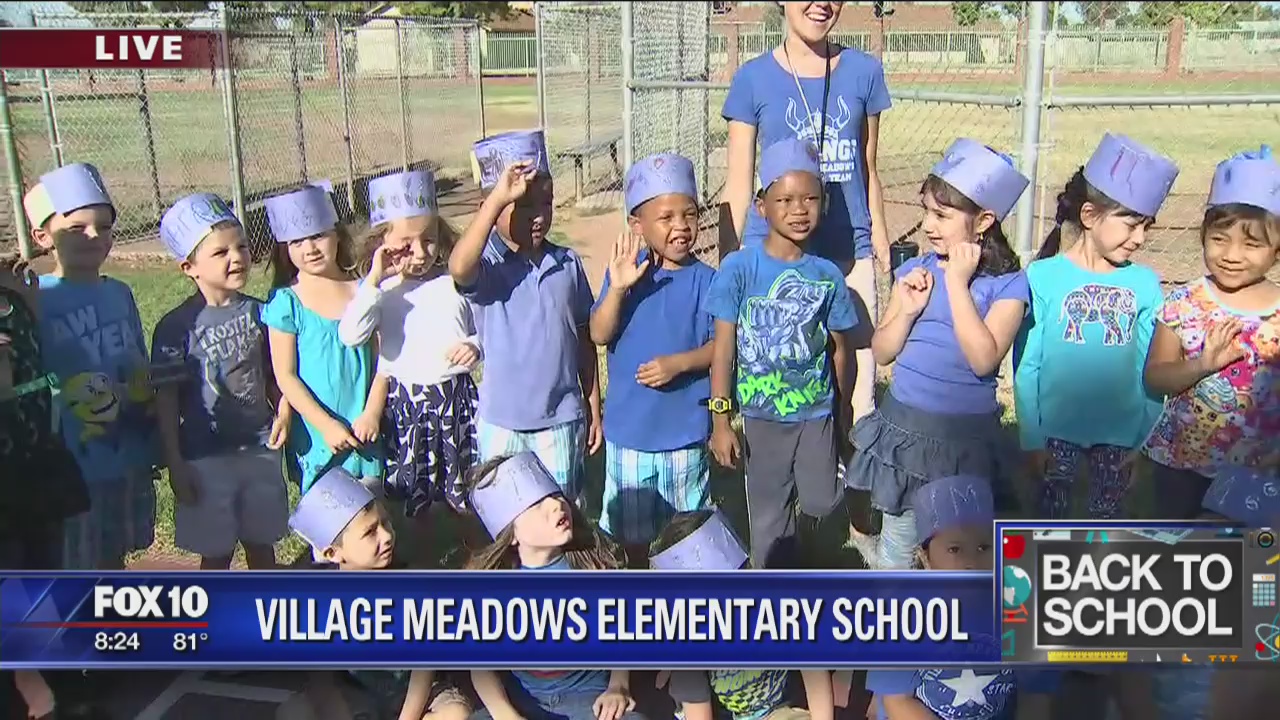 Back to school: Village Meadows Elementary School