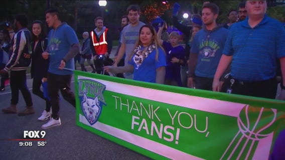 Lynx honored in championship celebration and parade