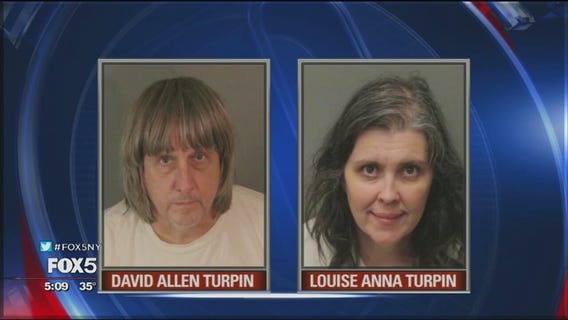 Chained and starving family