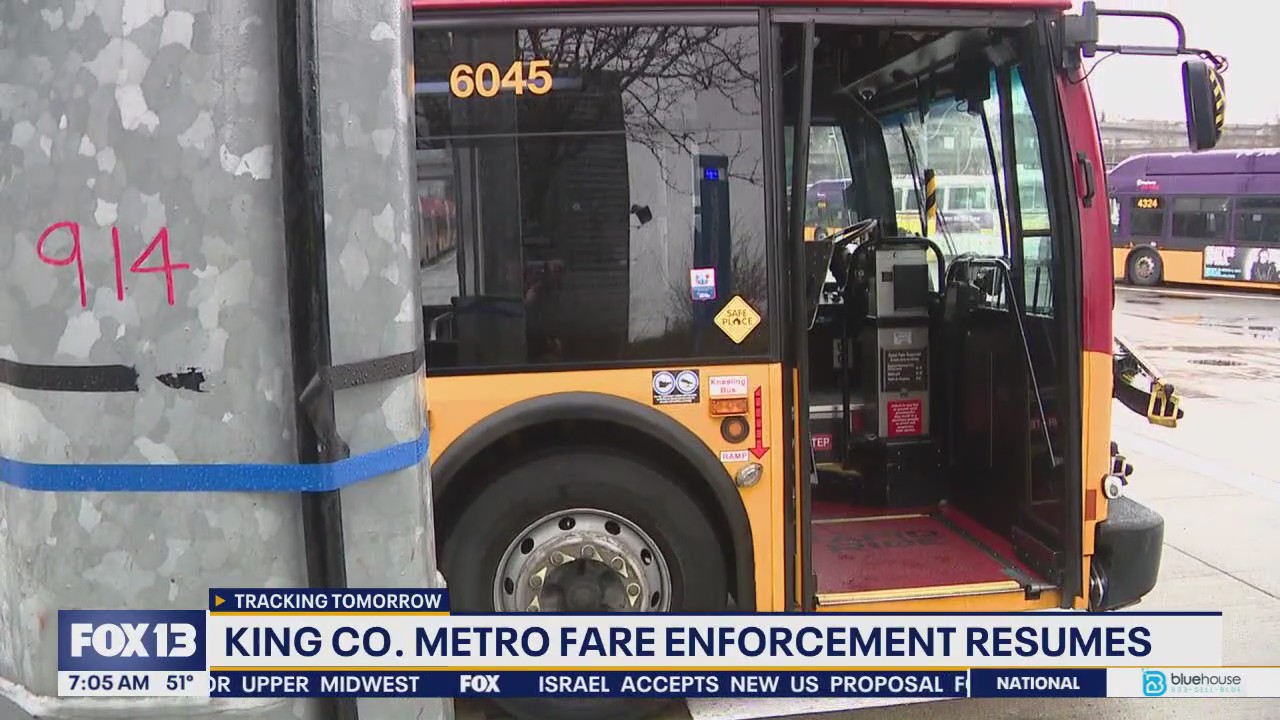 King County Metro fare enforcement resumes