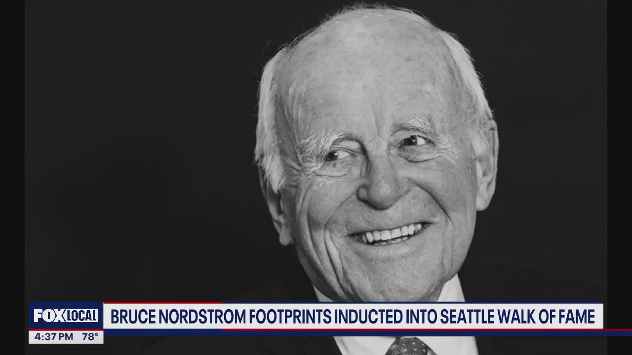 Bruce Nordstrom inducted into Seattle Walk of Fame