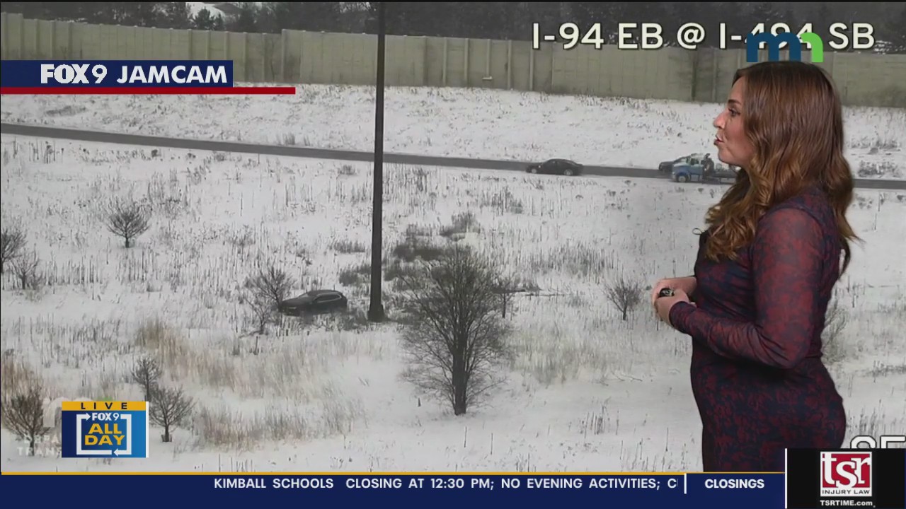 MN weather: Snow starting to fall in Twin Cities metro [1 p.m. update]