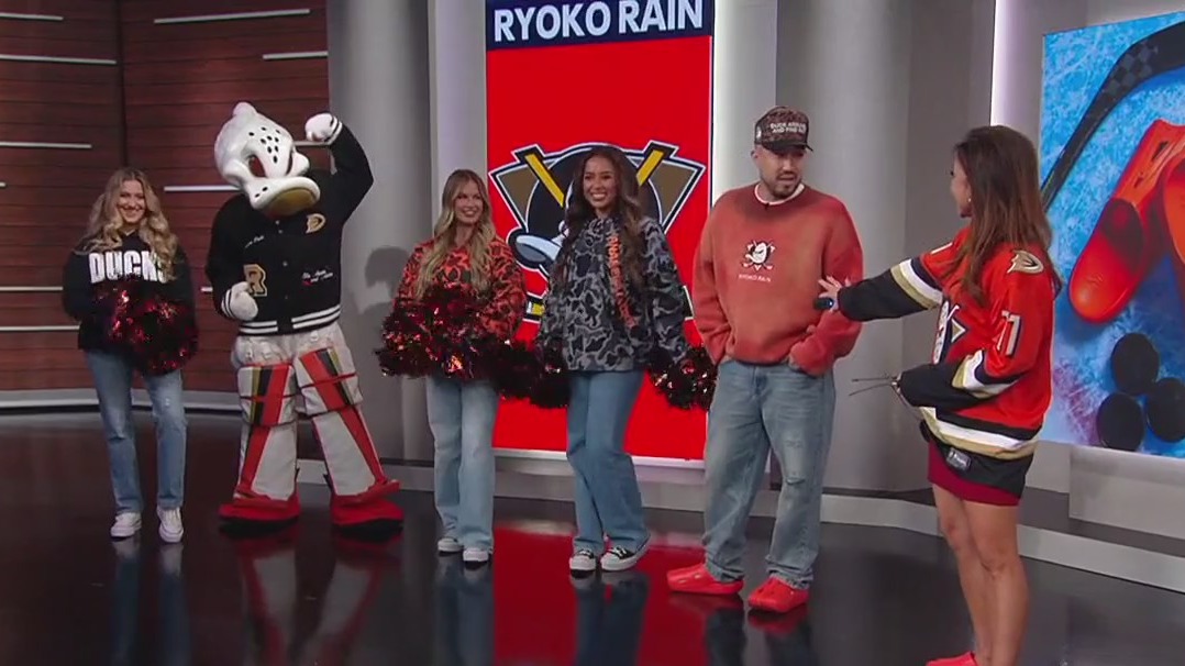 Anaheim Ducks x Ryoko Rain debut new merchandise