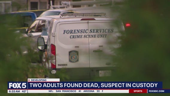 Married couple found dead inside Maryland home; suspect in custody