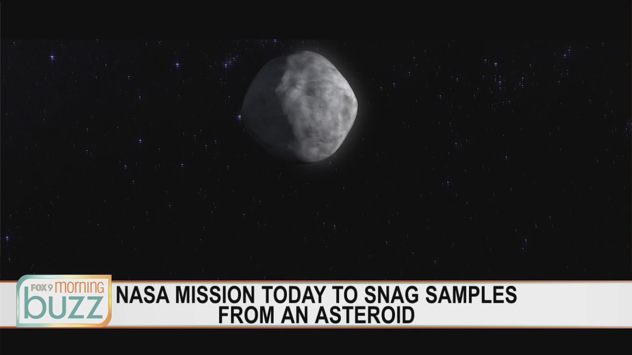 Game day for NASA: the plan to touch down on an asteroid, grab a sample and fly home