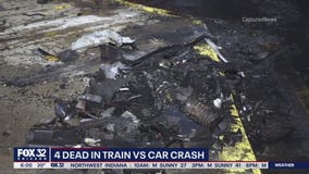 4 killed in Harvey after train crashes into car