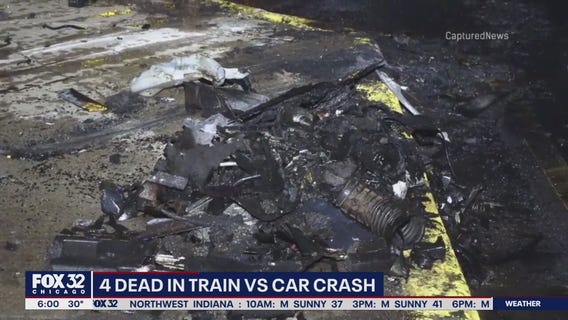 4 killed in Harvey after train crashes into car