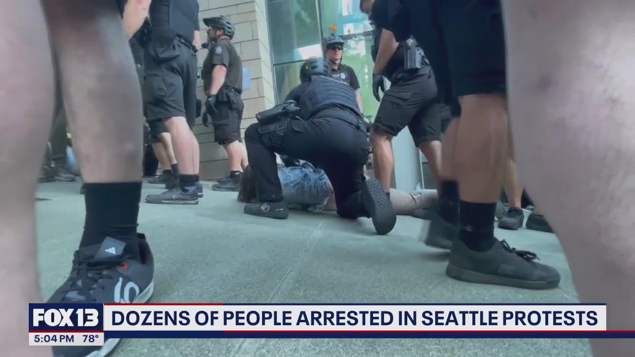 Dozens arrested in recent Seattle protests