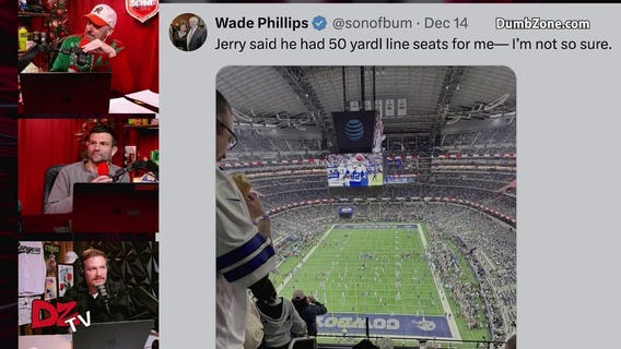 Wade Phillis' '50 yard line' seats | DZTV