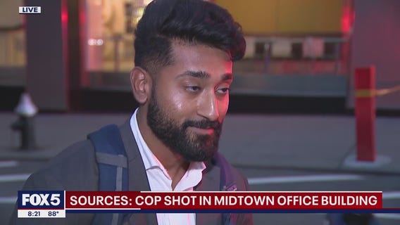 Midtown Manhattan worker describes active shooter scene