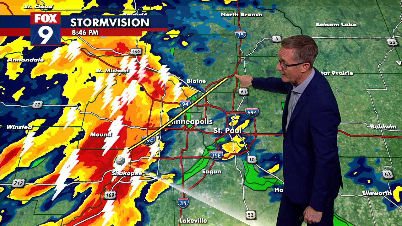Minnesota weather: Storms roll across metro
