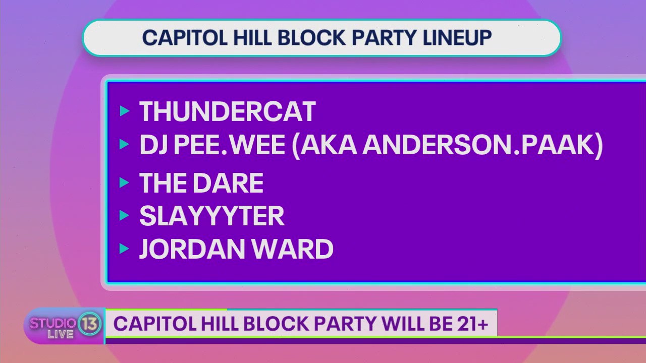 Seattle's Capitol Hill Block Party announces 2025 lineup, changes to event