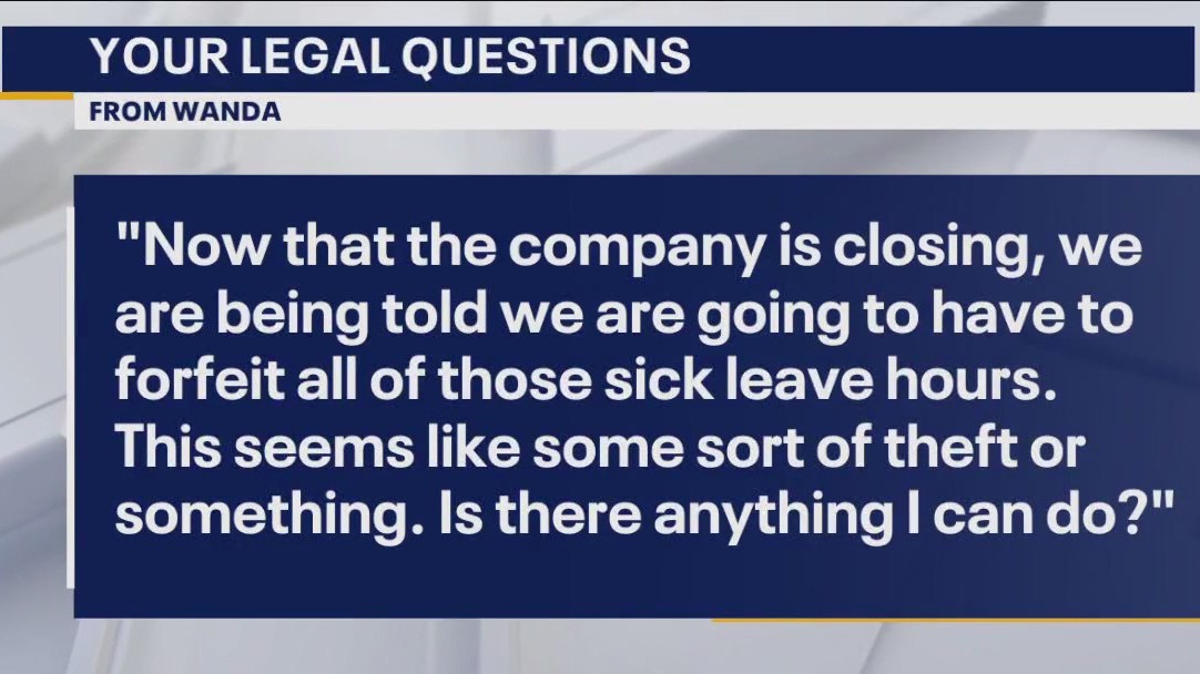 Your Legal Questions: No will; sick leave