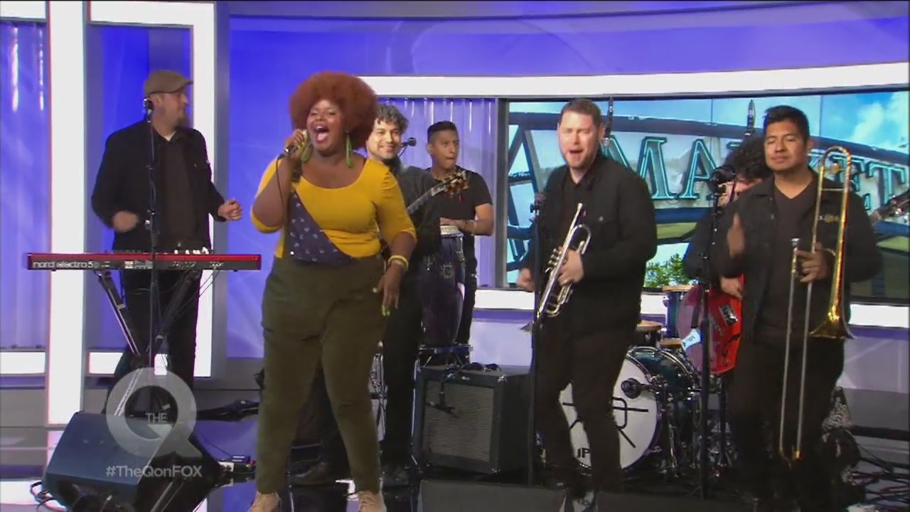The Suffers perform on The Q