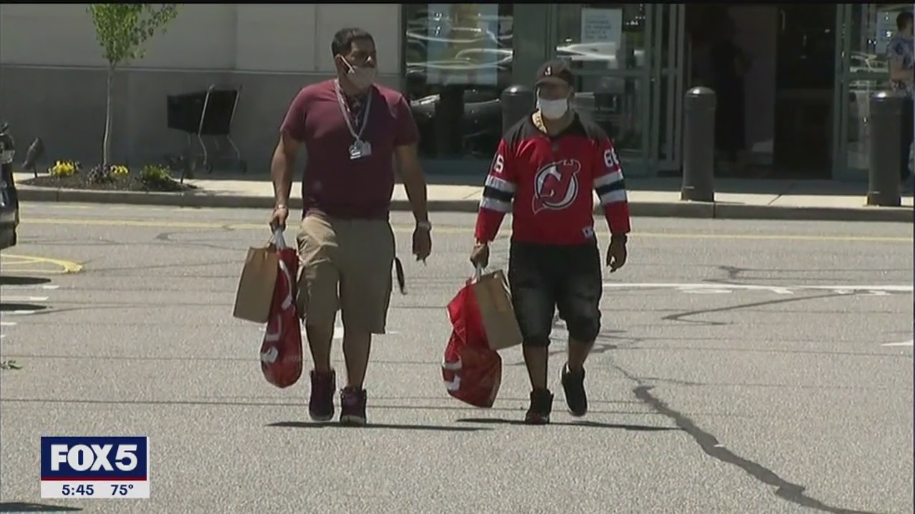 Huge sales as shoppers return to stores in NJ