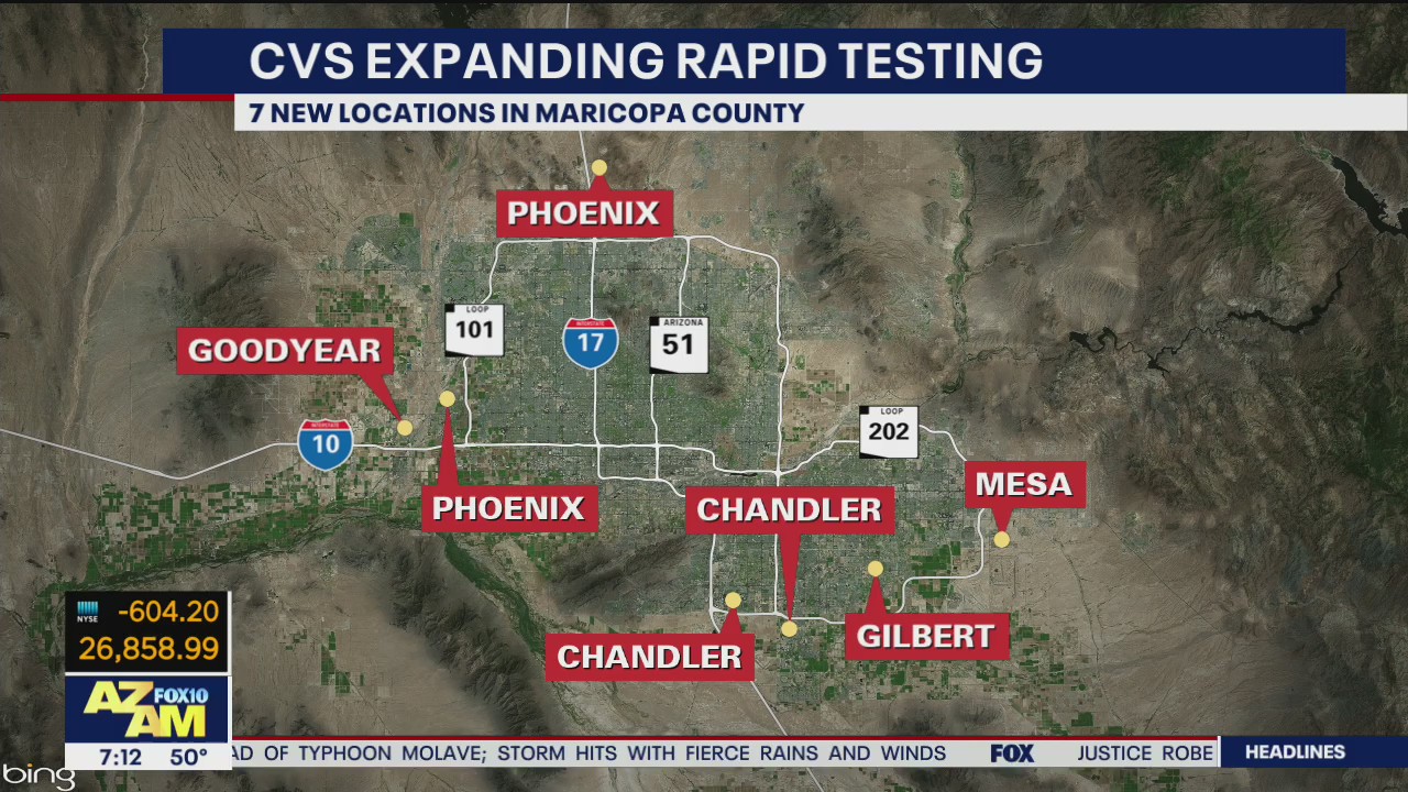 CVS expands rapid testing for coronavirus in the Valley