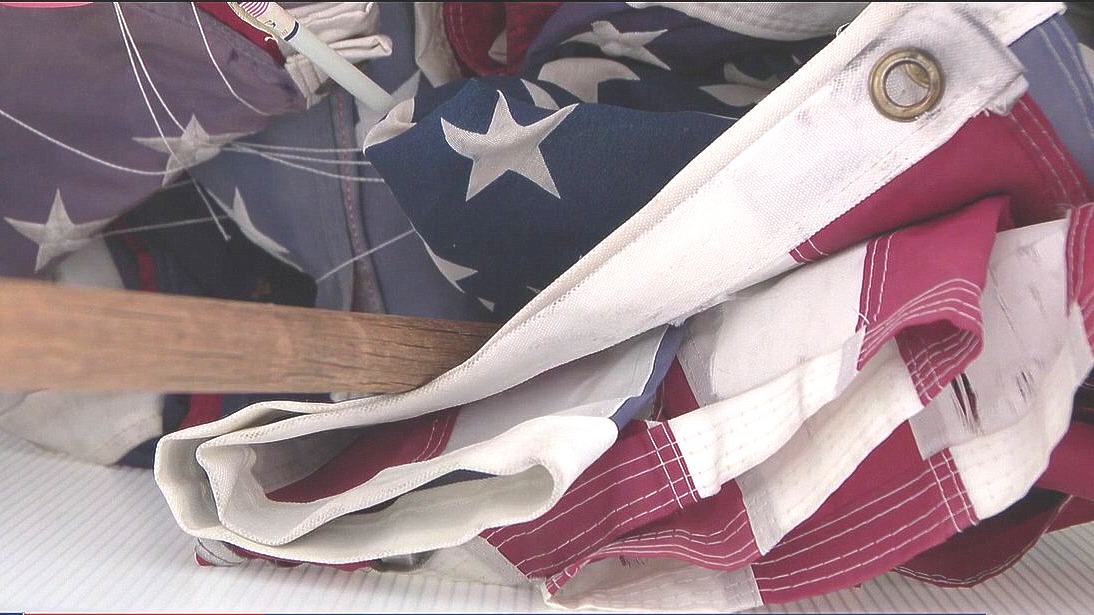 Tattered Flag Project runs through October 1