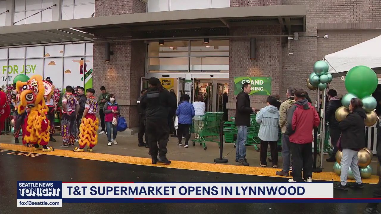T&T Supermarket opens second WA location in Lynnwood