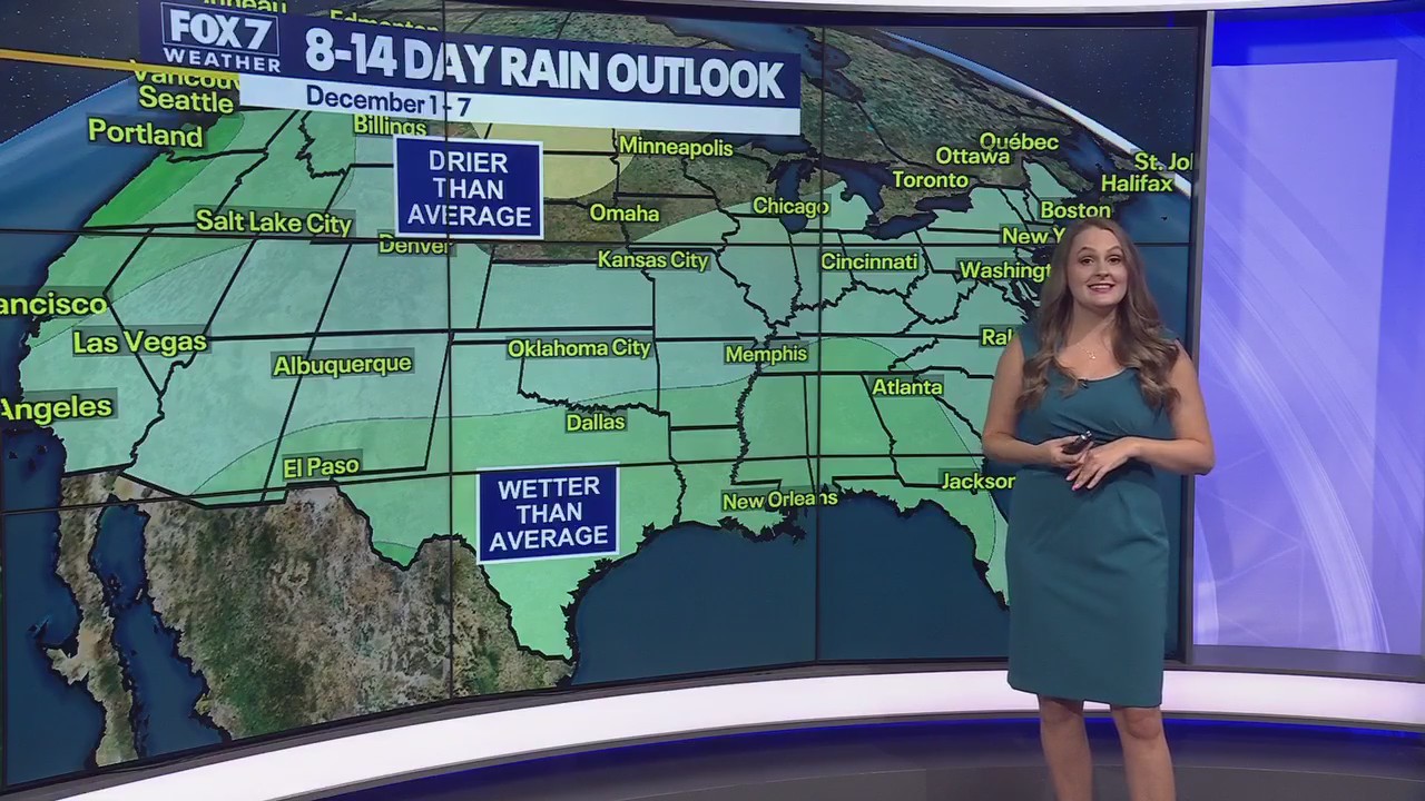 Austin weather: Colder temps & possible rain