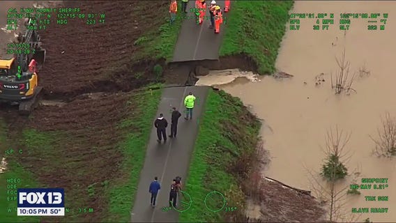Levee breach prompts Flash Flood Warning in King County, WA