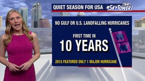 No tropical activity as hurricane season winds down