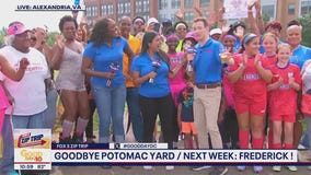 Saying goodbye from Potomac Yard!