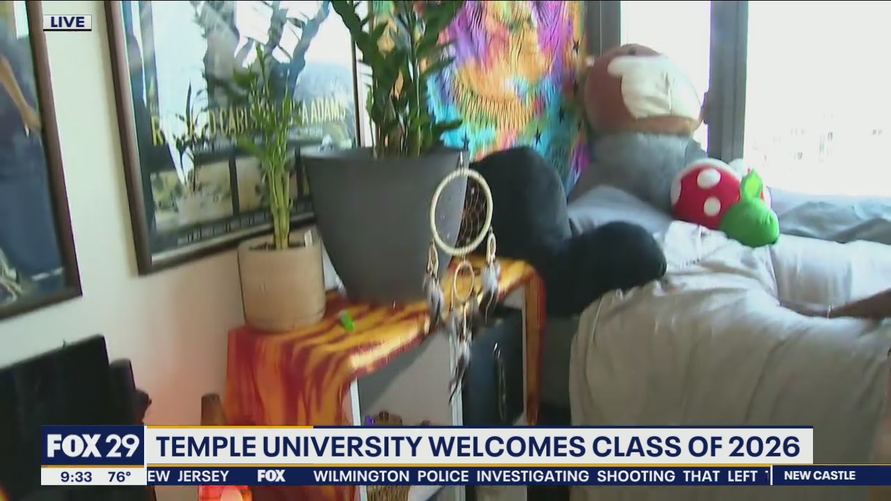 It's move-in day at Temple University!