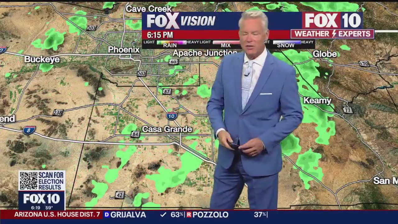 6PM Weather Forecast - 11/9/2022