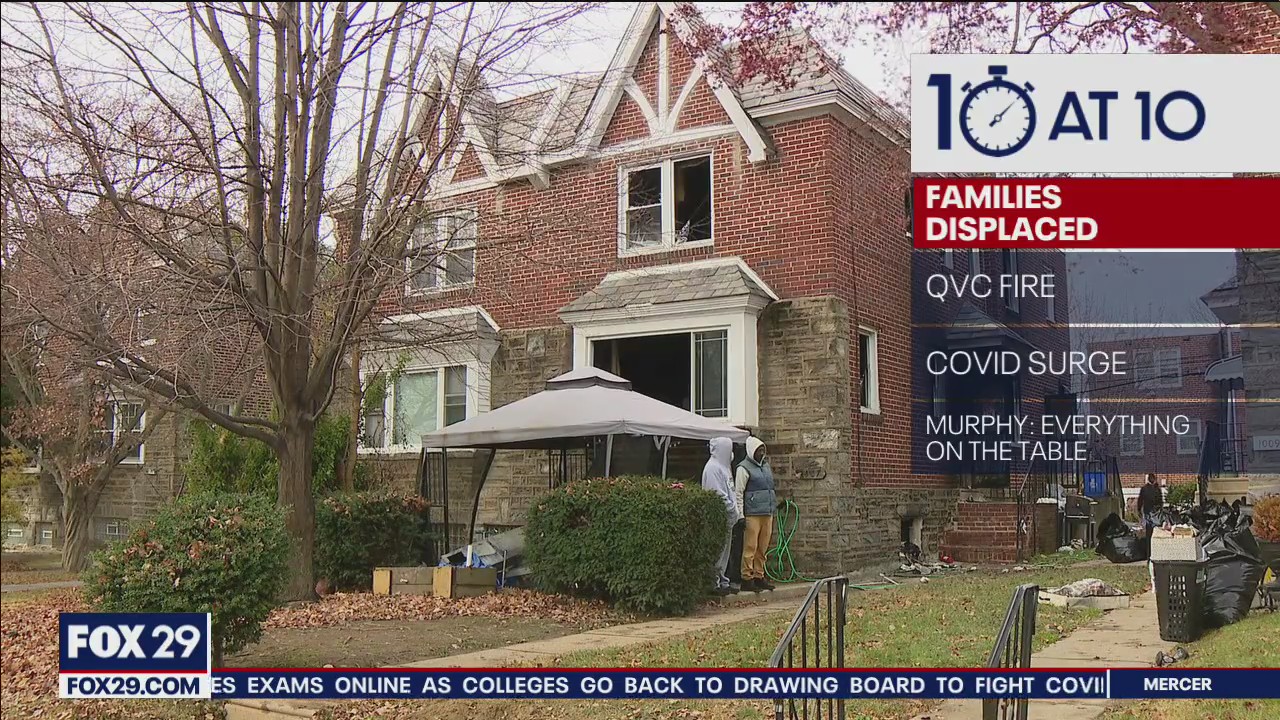 2 children hospitalized after East Mount Airy house fire | FOX 29 ...