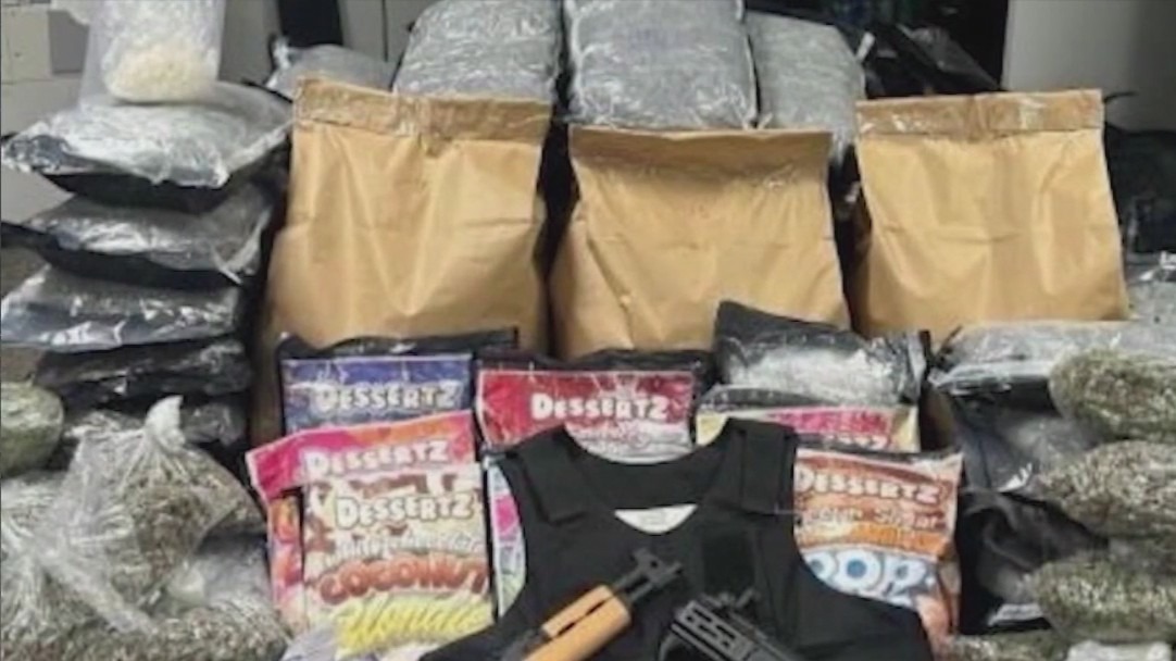 Massive amount of drugs seized in raids, 1 arrested