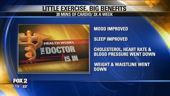 The Doctor Is In: Little exercise, big benefits