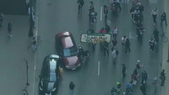 Woman who drove through downtown Chicago protesters gets probation
