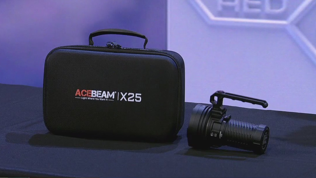 Acebeam X25 Power Bank Flashlight | Hurricane Gear Test | FOX 26