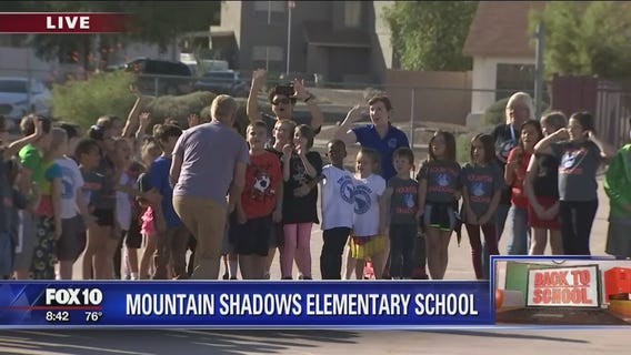 Back to school: Mountain Shadows Elementary School