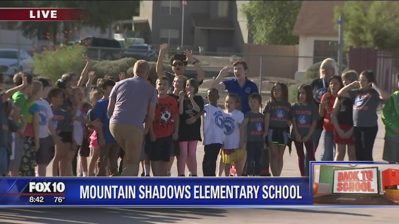 Back to school: Mountain Shadows Elementary School